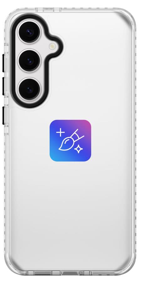 CCK Ready-to-Customize Case for Galaxy S25 Plus - Clear Frost